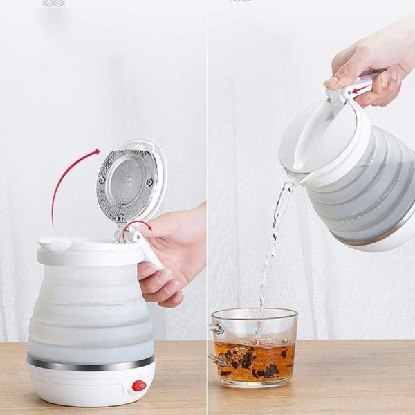 Portable & Foldable Electric Kettle Easy To Carry